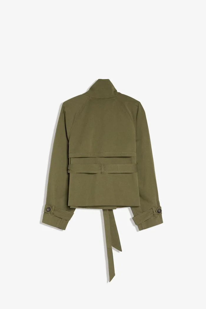 Trench Nora - Trench Court Ceinturé Femme