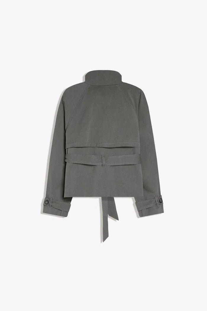 Trench Nora - Trench Court Ceinturé Femme