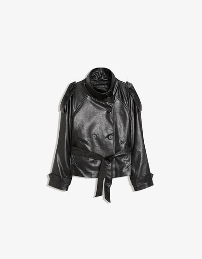 trench en cuir Océan