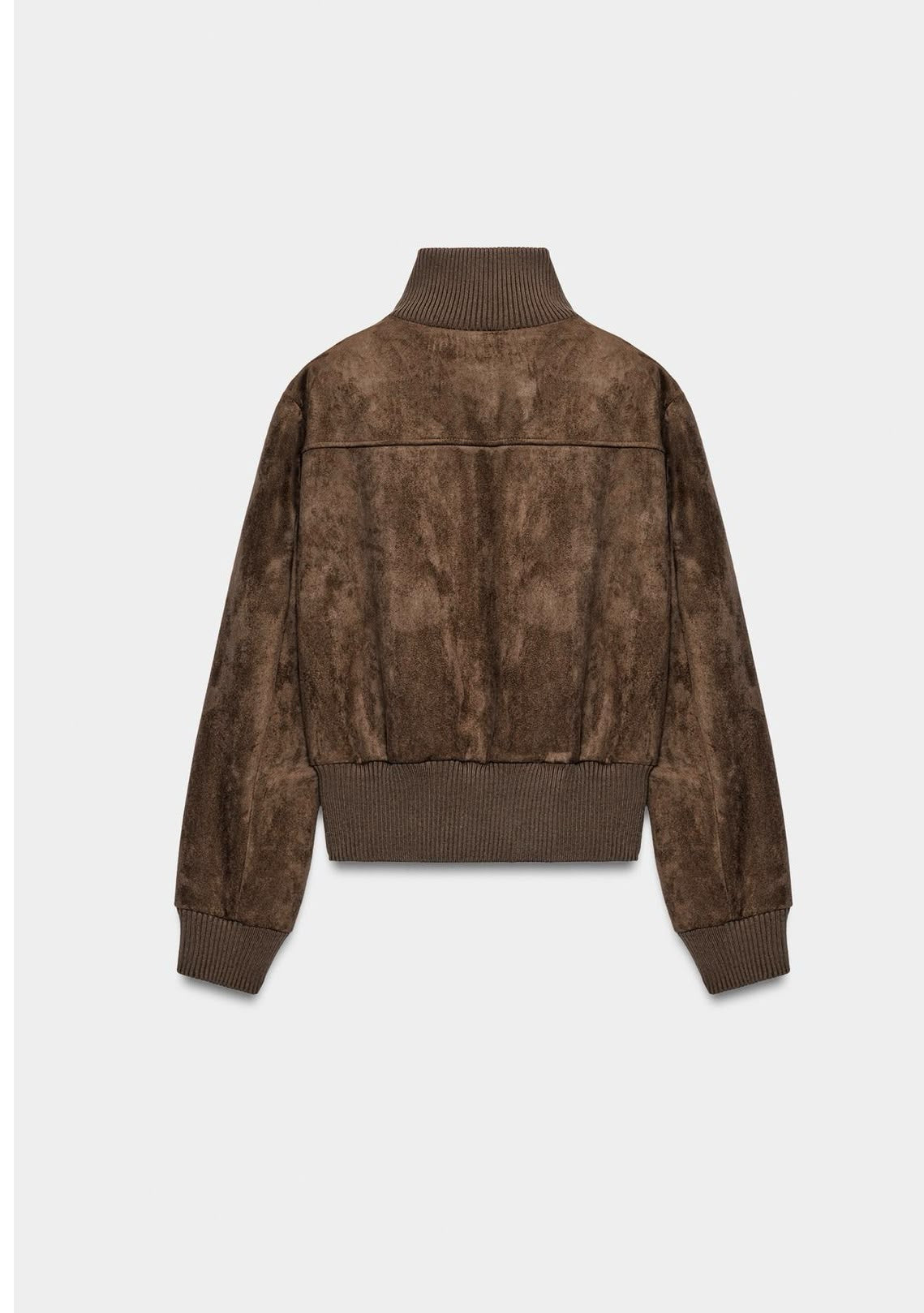 VESTE BOMBER EFFET DAIM