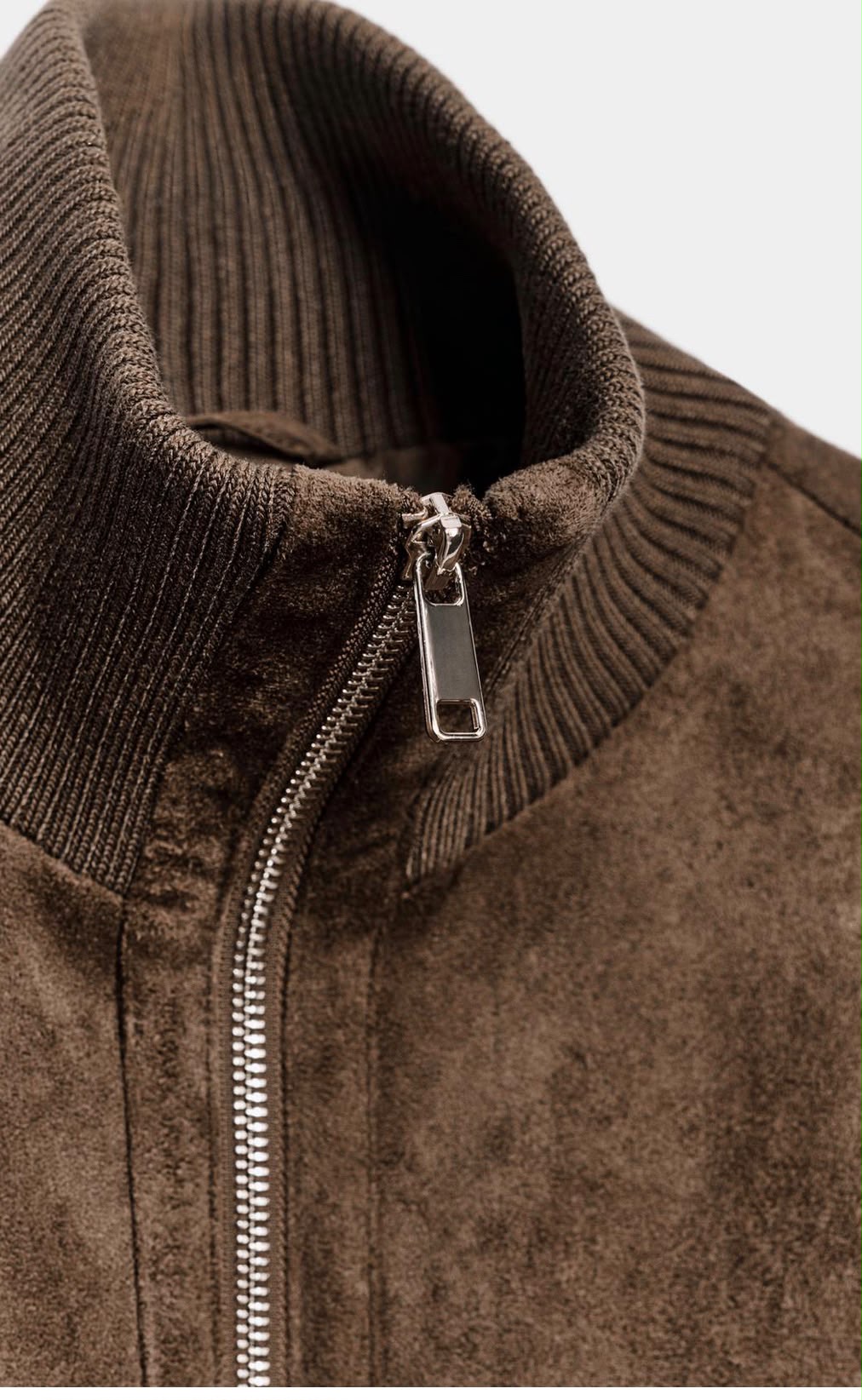 VESTE BOMBER EFFET DAIM